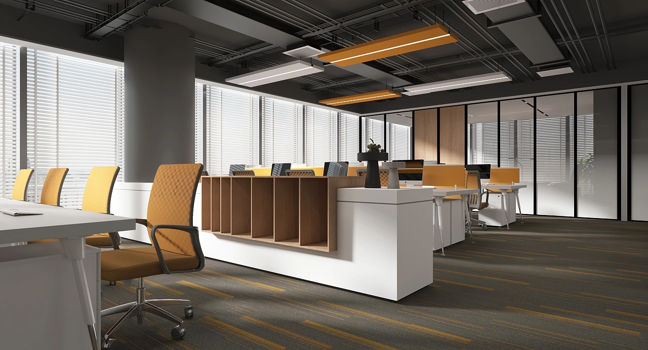 成都小空间办公室装修，如何设计显得宽敞？