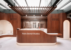 巴黎口腔牙科诊所室内装修-成都医院设计